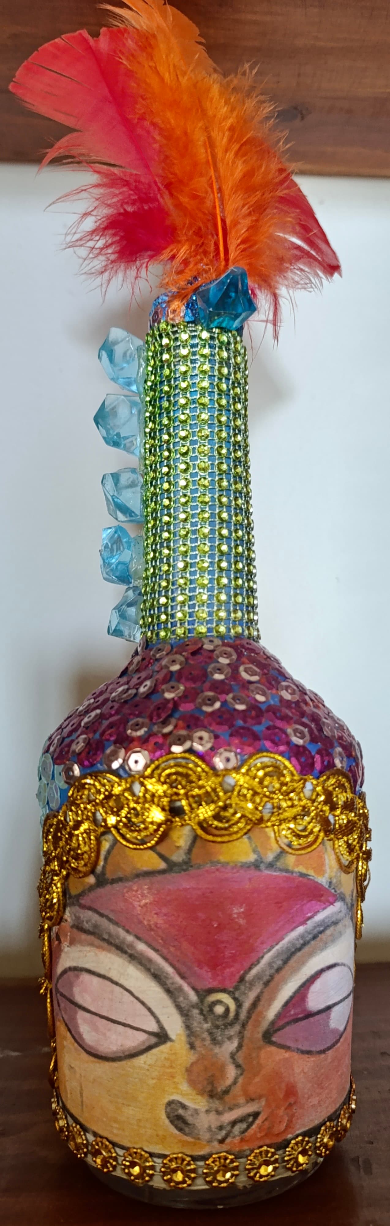 Bouteille perlée 4